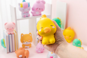 SQUISHY antistress kacsa-6