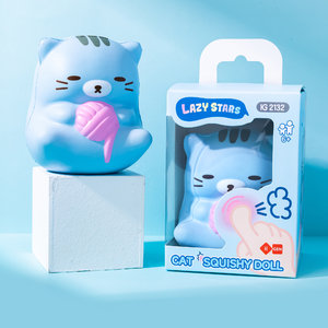 SQUISHY anti-stressz cica-2