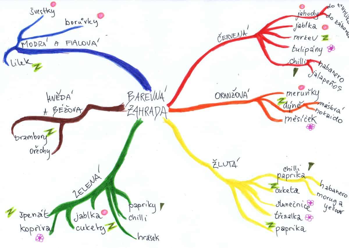 Naučte se myšlenkovou mapu správně používat.